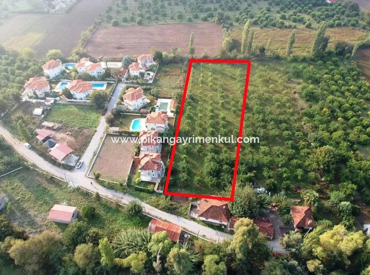 Muğla Okçular Marmarlıda 4.000M2 Bebauungsplan, Grundstück Für Investitionen Geeignet Zum Verkauf