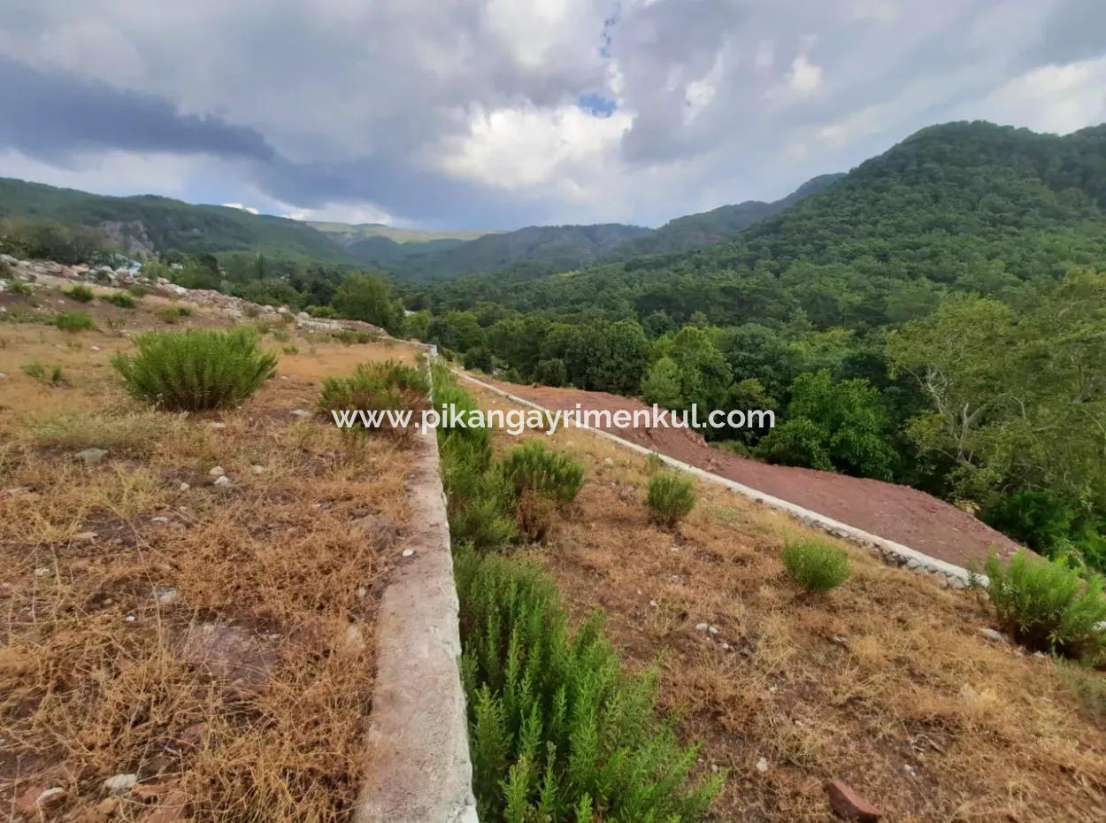 Muğla Köyceğiz Ağla, 1 758 M2 Zoniertes Grundstück Zum Verkauf In Plateau