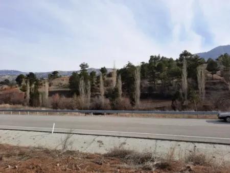 15.250 M2 Schnäppchengrundstück Zum Verkauf In Çameli Kınıkyeri Acıpayam Road