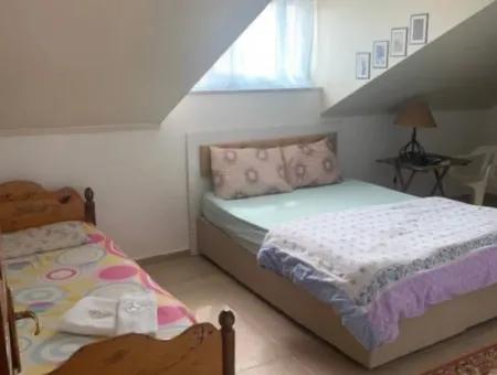 Möblierte 1 1 Penthouse-Wohnung Zu Vermieten In Muğla Dalyan Gürpınar