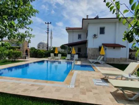 Dalyan Villa Zum Verkauf Mit Freistehendem Pool Und Wärmepumpe