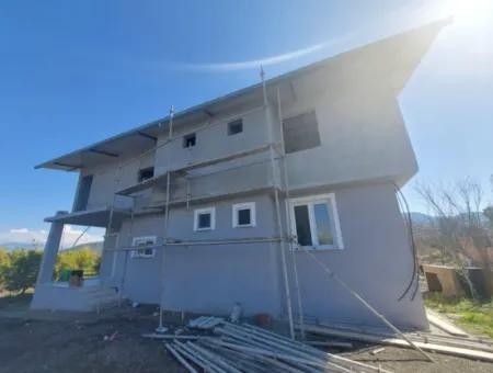 100 M2, 2 1, Brandneue Wohnung Zu Vermieten In Muğla Ortaca Okçular Ohne Möbel.