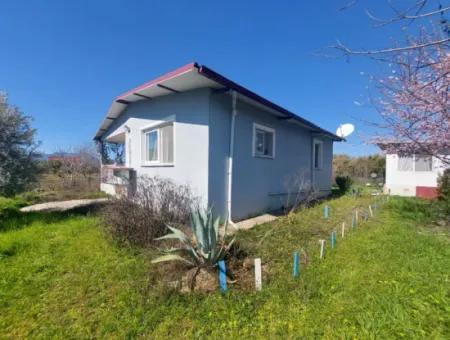 Unabhängiges Dorfhaus Zum Verkauf Auf 680 M2 Grundstück, 2 1, 81 M2 In Muğla Köyceğiz Kavacasi