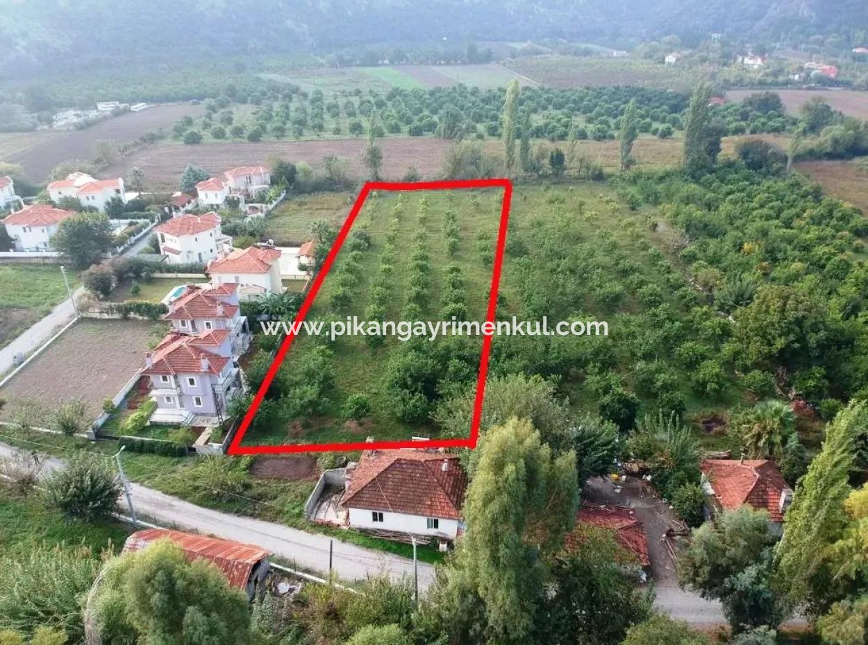 Muğla Okçular Marmarlıda 4.000M2 Zoning Plan Land Suitable For Investment For Sale