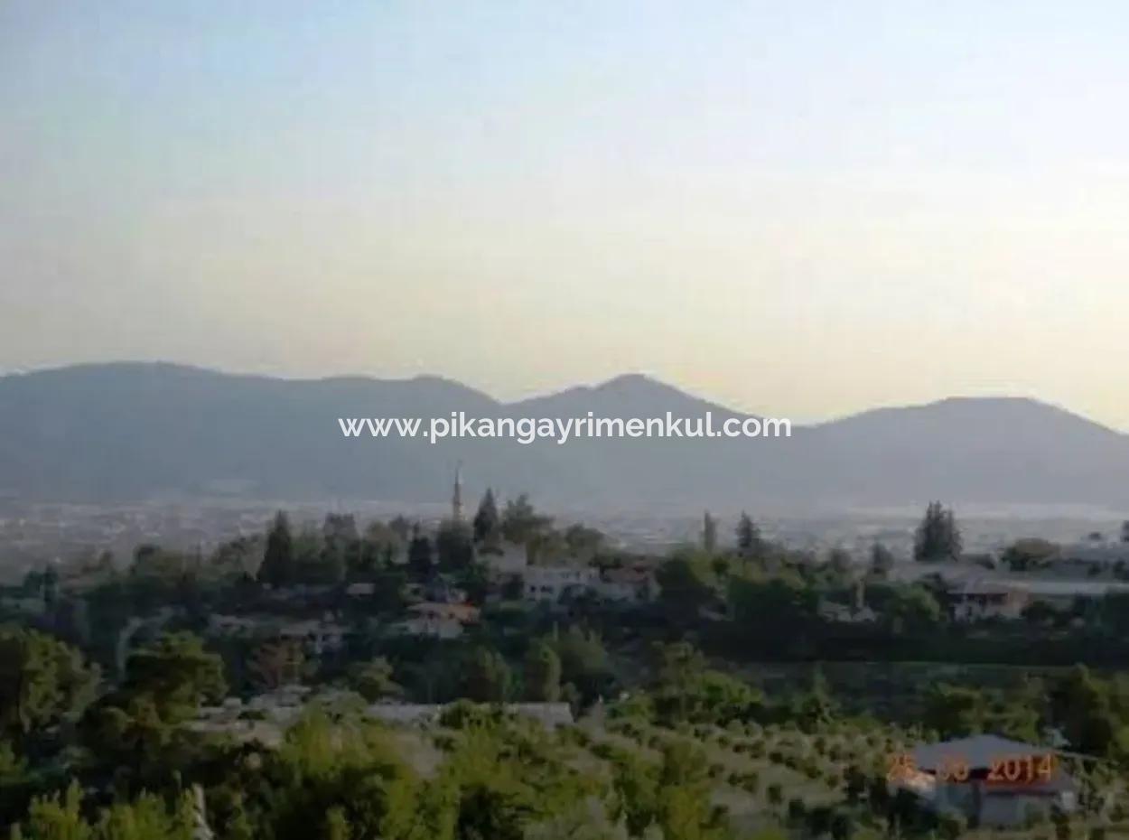 600 M2 Sea View Garden For Sale In Mugla Fethiye Eldirek