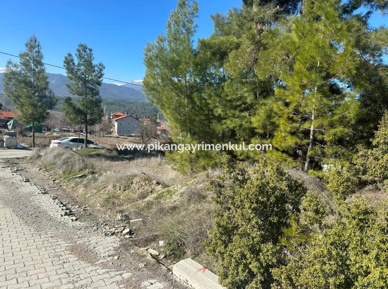 455 M2, 250 M2 Land With Construction Rights For Sale In Acıpayam Kelekçi