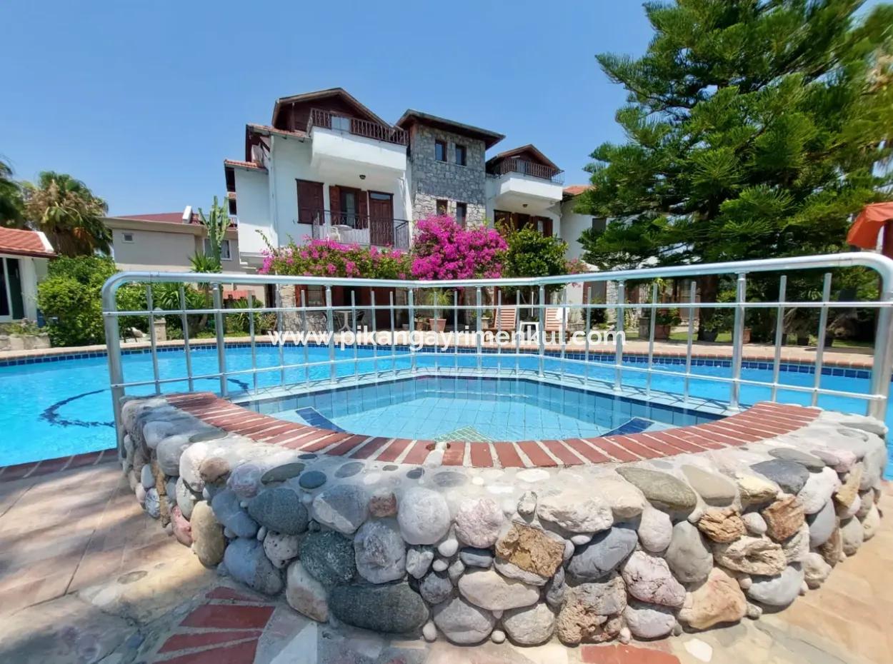 Muğla Dalyanda 2 1 Furnished Apartment With Swimming Pool For Rent