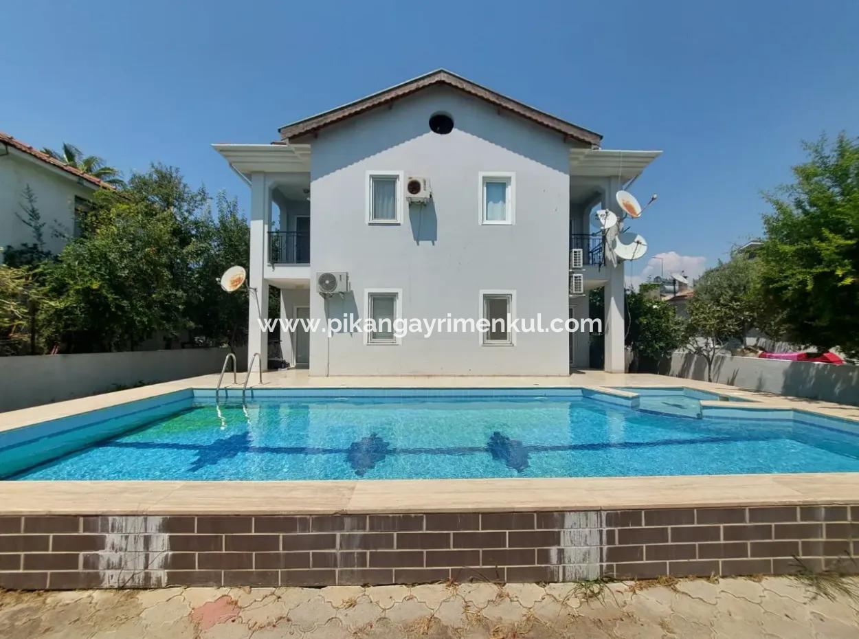 2 1 Apartment With Swimming Pool 2 1, 95 M2 Apartment For Sale In Dalyan, Mugla