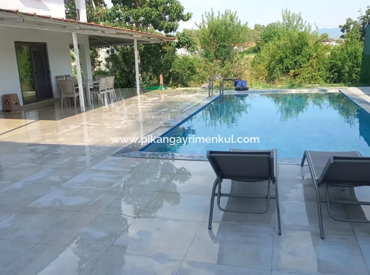 4 2 Furnished Detached Apartments With Swimming Pool In Köyceğiz Village Of Köyceğiz