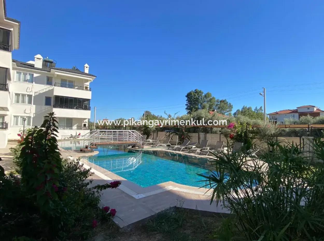 2 1 85M2 Luxury Apartment For Rent In A Complex With Pool Close To The Center Of Ortaca.