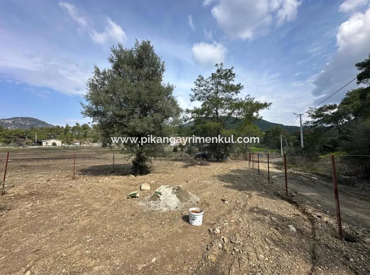 1084 M2 Corner Parcel For Sale In Dalyan Gökbelde