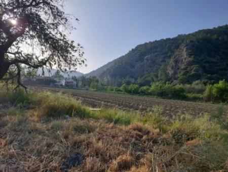 500 M2 Land With Bargain Detached Title Deed For Sale In Muğla Ortaca Fevziye.