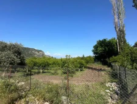 Ortaca Mergenlide Mountain Side, 1 700 M2 Zoned Bargain Land For Sale