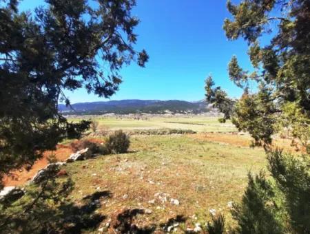 912 M2 Detached Land Suitable For Deposit In Denizli Çameli Belevi For Sale