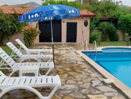 3 1 Villa With Swimming Pool On 580 M2 Detached Land In Dalyan, Muğla