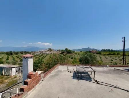 5 850 M2 Detached Land With Title Deed Lake View And Village House For Sale In Ortaca Eskiköy