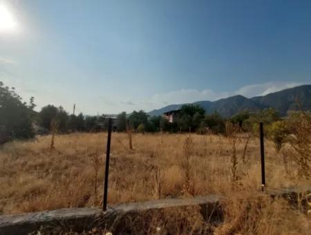 600 M2 Residential Land With Lake View In Köyceğiz Toparlar For Sale