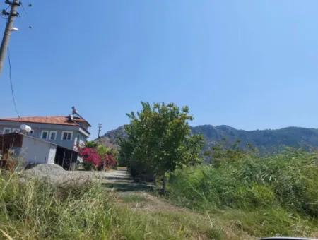 20.600 M2 Of Land In Ortaca Dalyan, 250 M2 Of Detached Land With The Right To Build A House Is For Sale