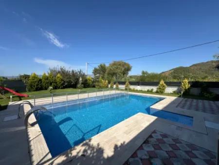 4 1 Furnished Villa In Muğla Dalyan Eskiköy Annual Rental