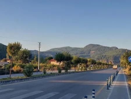 500 M2 Land On The Main Road In Muğla Ortaca Kemaliye For Sale Or Exchange