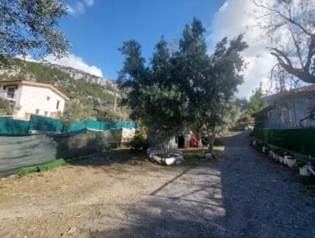 Tiny House With Swimming Pool In Nature And Village House For Emergency Sale On 1 388 M2 Land In Göcek