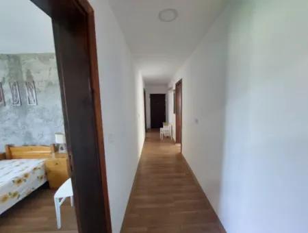 On 400 M2 Land In Ortaca Okçular, 100 M2 2 1 Detached Furnished House With Swimming Pool For Rent