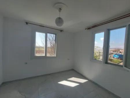 100 M2, 2 1, Brand New Apartment For Rent In Muğla Ortaca Okçular Without Furniture.