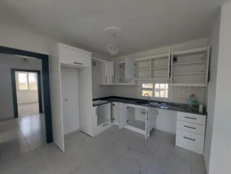 100 M2, 2 1, Brand New Apartment For Rent In Muğla Ortaca Okçular Without Furniture.