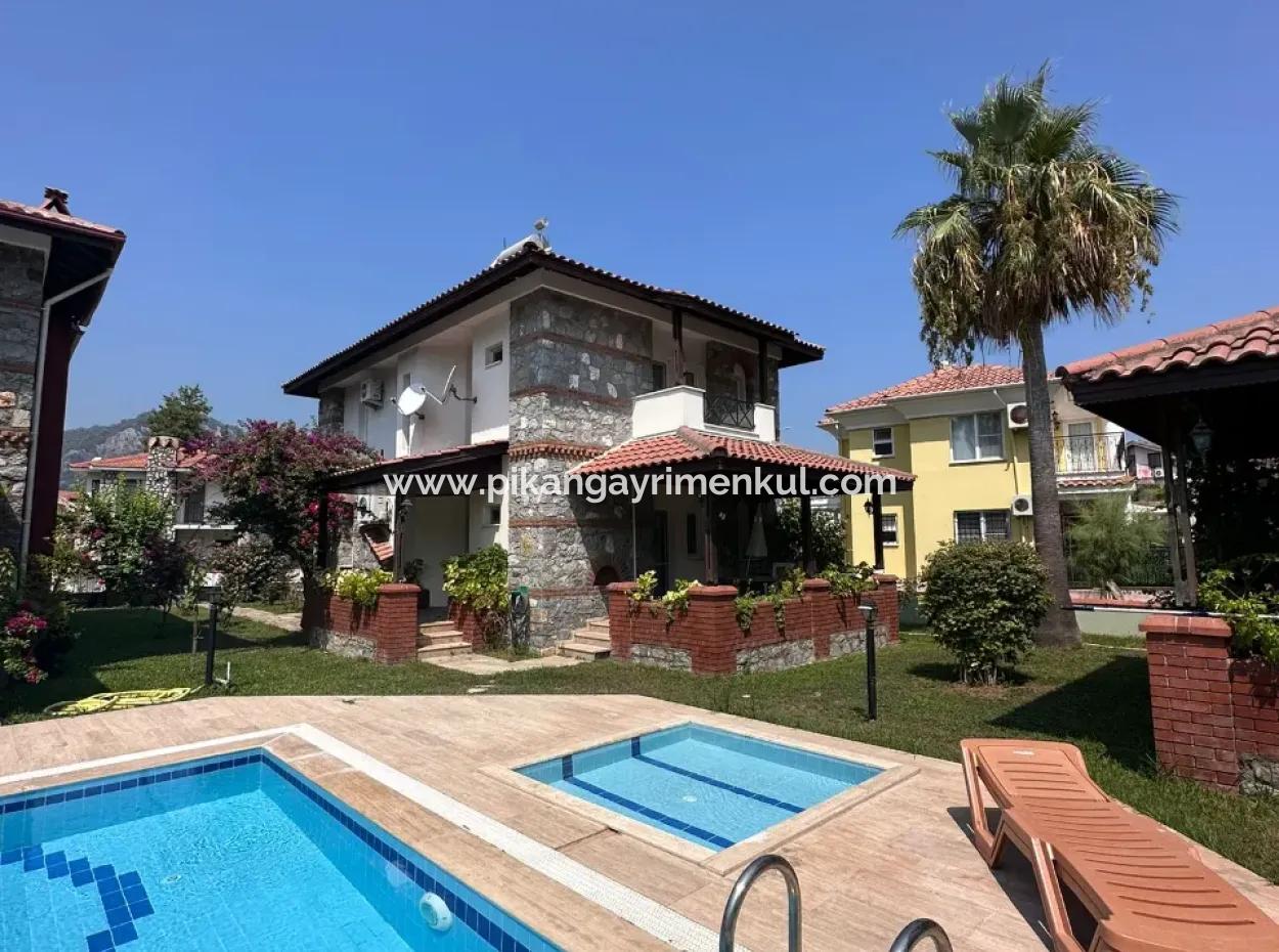 Muğla Dalyan Da  3+1  Bağımsız Taş Villa Satılık Veya Tarla İle Takas