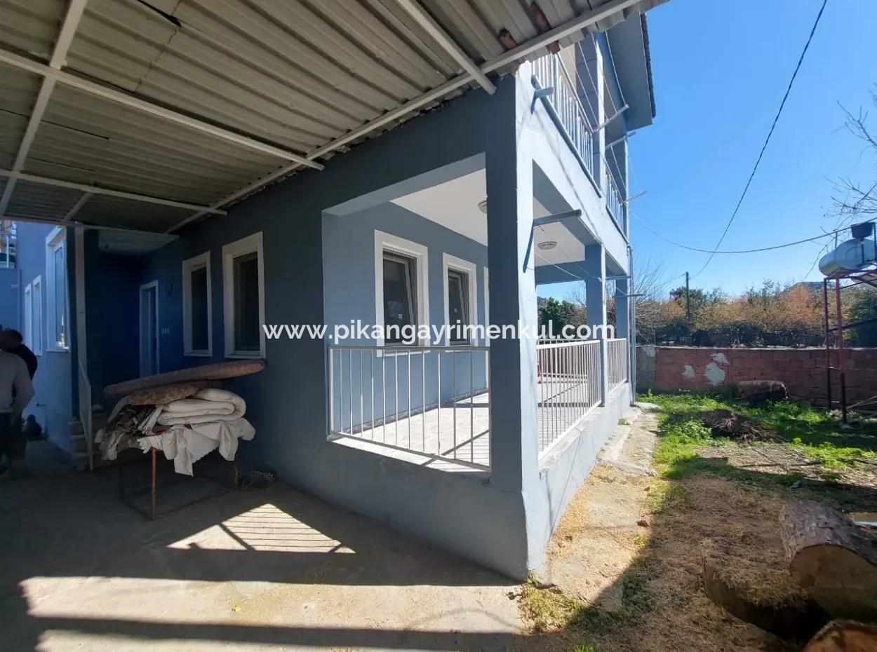 Köyceğiz Çandırda Eşyasız 70 M2, 2+1 Bahçe Katı Kiralık