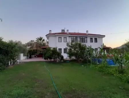 Muğla Ortaca Dalyanda Bahçeli Eşyalı/ Eşyasız +1 Kiralık Müstakil Villa