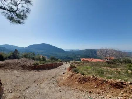 Göcek Gökçeovacıkta 1 300 M2 Satılık 63 M2 İmarlı Arsa