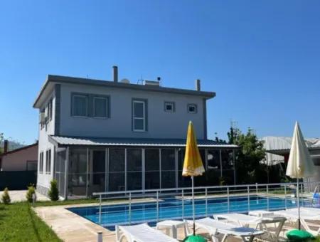 Muğla Dalyan Eskiköyde  4+1 Eşyalı Villa Yıllık Kiralık