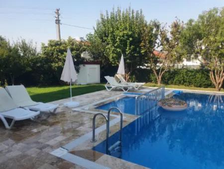 Dalyan Satılık Müstakil Havuzlu-Isı Pompalı Villa