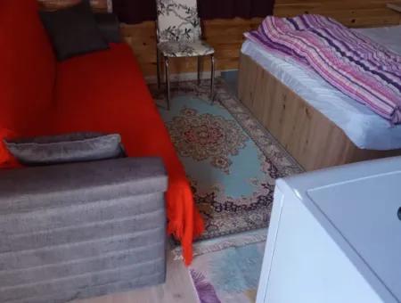 Muğla Ortaca Okçularda 1+1 Ahşap Bungalov Kiralık